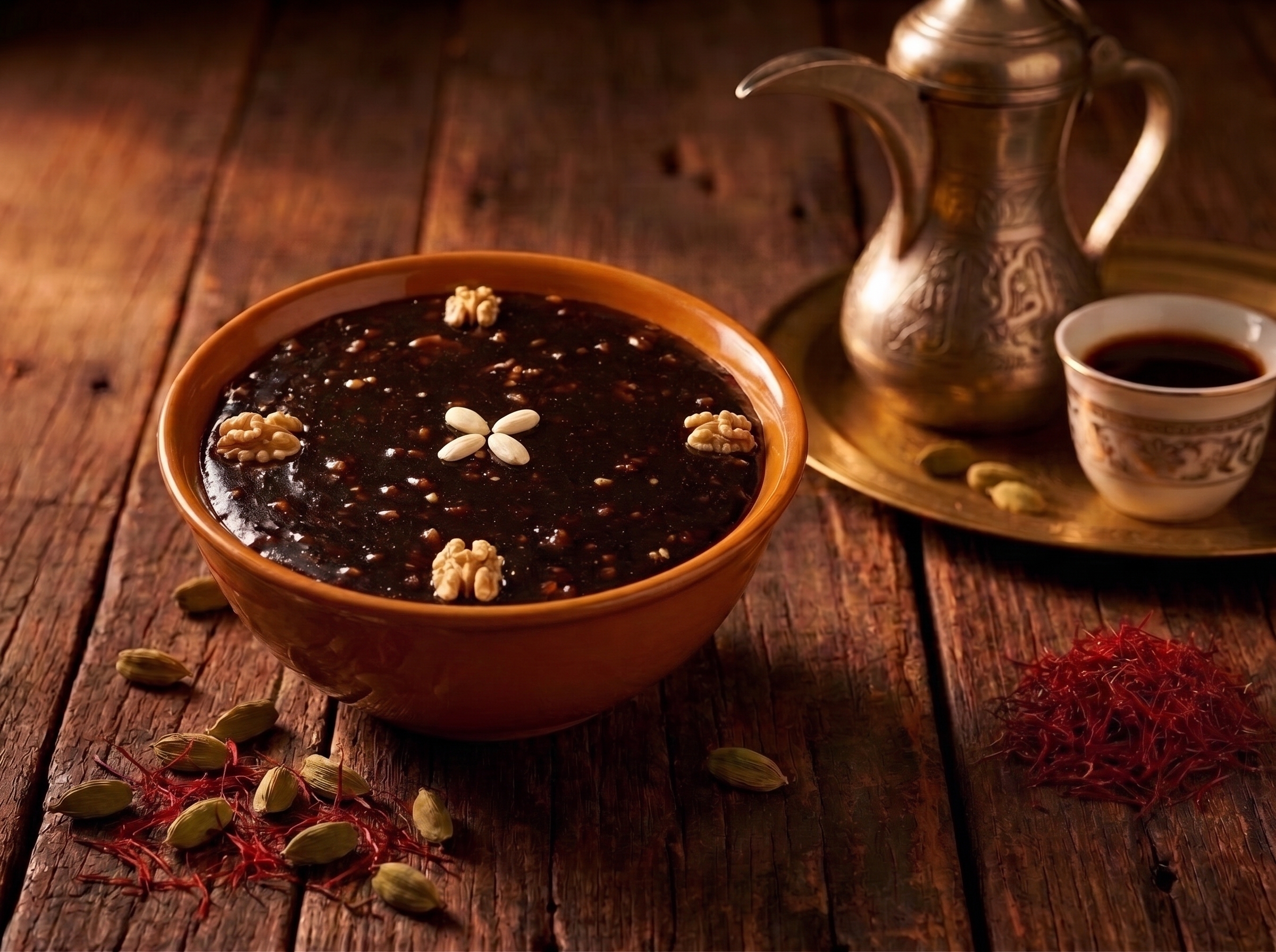 حلوى عماني مزعفره